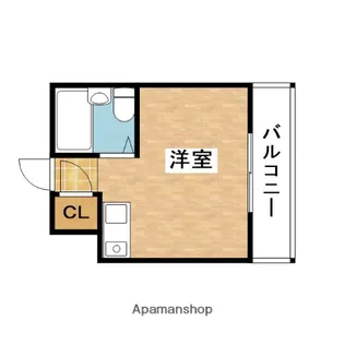 ハイツトレイン【4階】の間取り