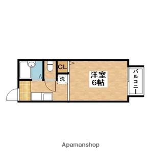 ベルメゾンⅡ【3階】の間取り
