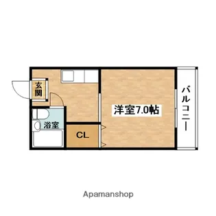 ルネ山岸【3階】の間取り