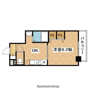 第15関根マンション【4階】の間取り