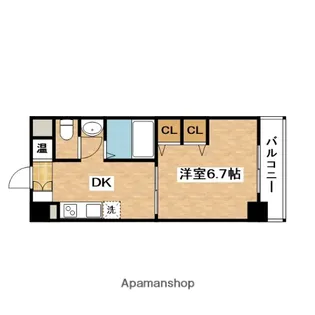 第15関根マンション【6階】の間取り