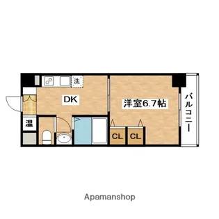 第15関根マンション【5階】の間取り