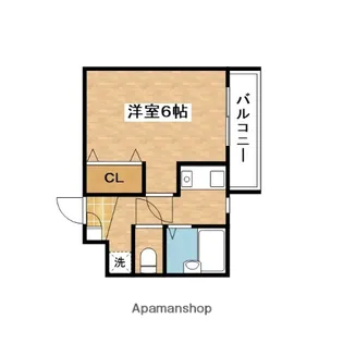 カントリー青葉ハイツ【3階】の間取り