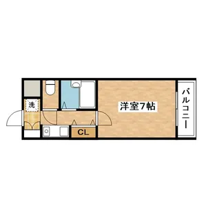 カントリー青葉ハイツ【3階】の間取り