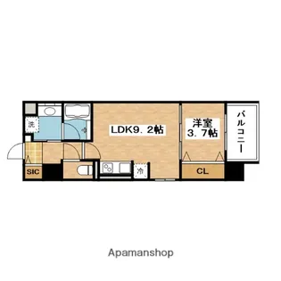 STOLZ KISHIBE【5階】の間取り