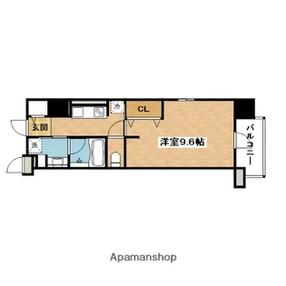 STOLZ KISHIBE【5階】の間取り