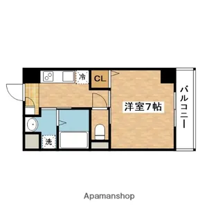 カーサ・ロイヤル吹田1番館【304号室】の間取り
