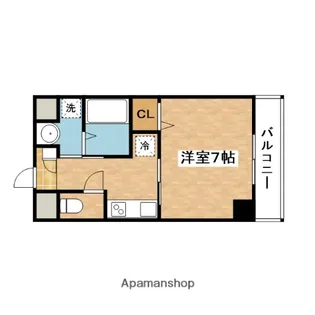 カーサ・ロイヤル吹田1番館【6階】の間取り