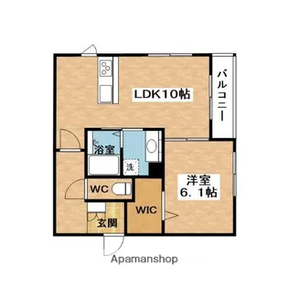 ラヴィベール【2階】の間取り