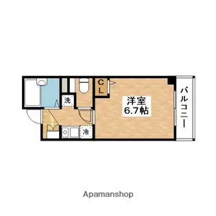 メゾンドール吹田【5階】の間取り
