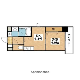 RECIO千里丘【5階】の間取り