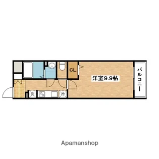 リブリ・吹田岸部【1階】の間取り