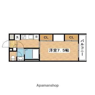 リブリ・昭和園【3階】の間取り