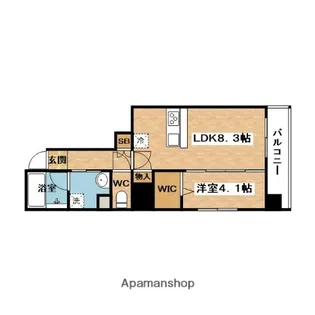 MS.CORE【2階】の間取り