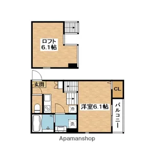 HR金田町【2階】の間取り
