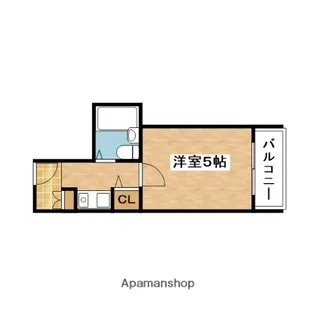 アイティ千里山【3階】の間取り