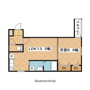 フジパレス正雀駅南2番館【2階】の間取り