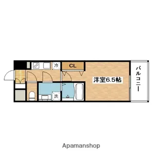 ファーストフィオーレ吹田ブランシェ【6階】の間取り