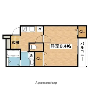 フジパレス吹田寿町Ⅴ番館【3階】の間取り