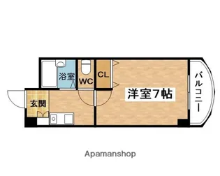ノルデンハイム相川【4階】の間取り