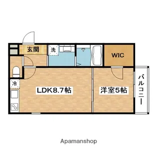 フジパレス阪急吹田駅南Ⅰ番館【2階】の間取り