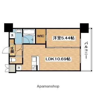 プレジオ吹田【9階】の間取り