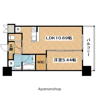 プレジオ吹田【6階】の間取り