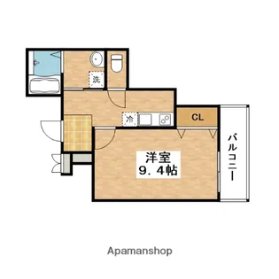 フジパレス吹田朝日が丘Ⅰ番館【3階】の間取り