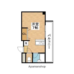 コアティーパートI【3階】の間取り