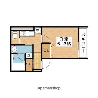 KTIレジデンス吹田【1階】の間取り
