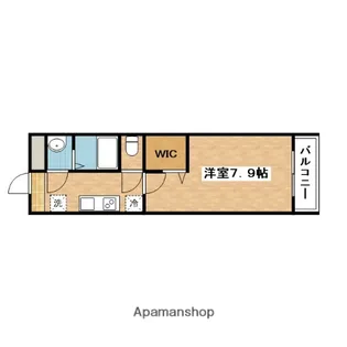 ディオーネ・ジエータ岸部【3階】の間取り