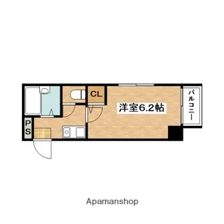 大阪府吹田市片山町1丁目【マンション】の間取り