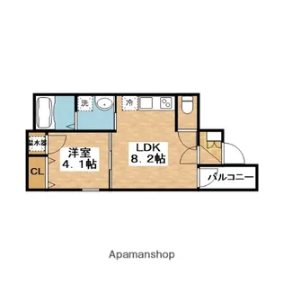 FDS吹田Ⅰ番館【2階】の間取り