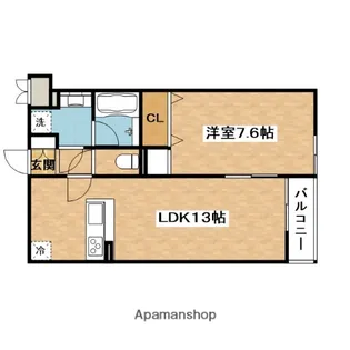 Avenir(アヴニール)【1階】の間取り