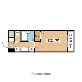 ノルデンハイム瑞光【8階】の間取り