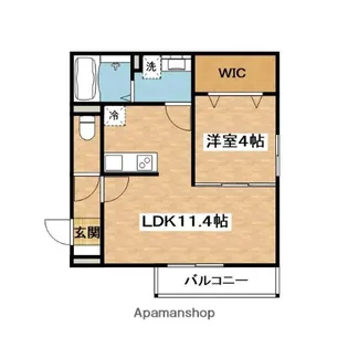 ネクストメゾン吹田駅前【2階】の間取り
