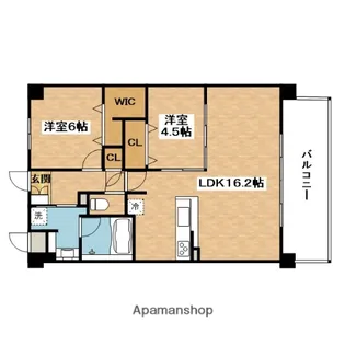 WISTERIA【1階】の間取り