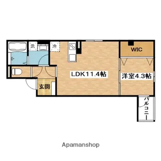 MIMOSA【2階】の間取り