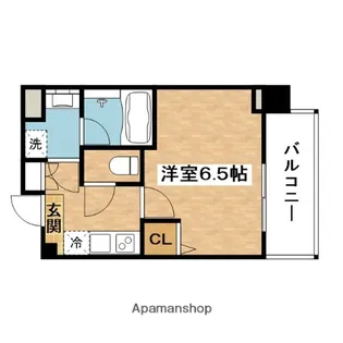 レグルス吹田元町【6階】の間取り
