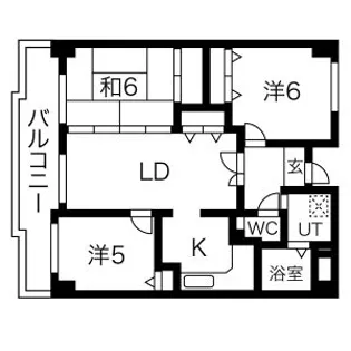 カーサラフィーネ【302号室】の間取り