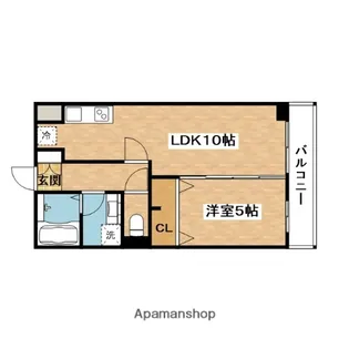 GRAN FERIO(グランフェリオ)【2階】の間取り