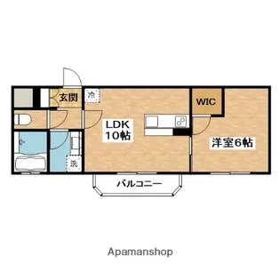 GRAN FERIO(グランフェリオ)【4階】の間取り