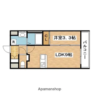 GRAN PASEO 新大阪【6階】の間取り