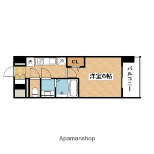 プレサンス西淡路レジェーロ【5階】の間取り