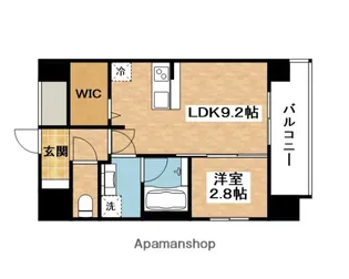 エル・セレーノ新大阪北【2階】の間取り