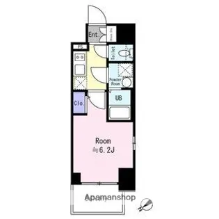 エスリードザ・グラン大阪ノース【8階】の間取り