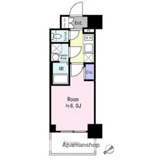 エスリードザ・グラン大阪ノース【5階】の間取り
