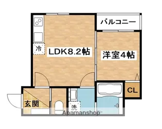 リバーグランデ吹田【2階】の間取り