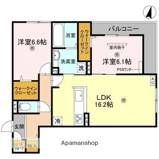 CASA.FILANTE V【2階】の間取り