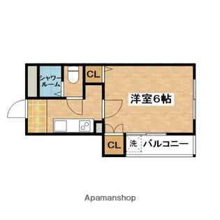 すみれハイツ【1階】の間取り